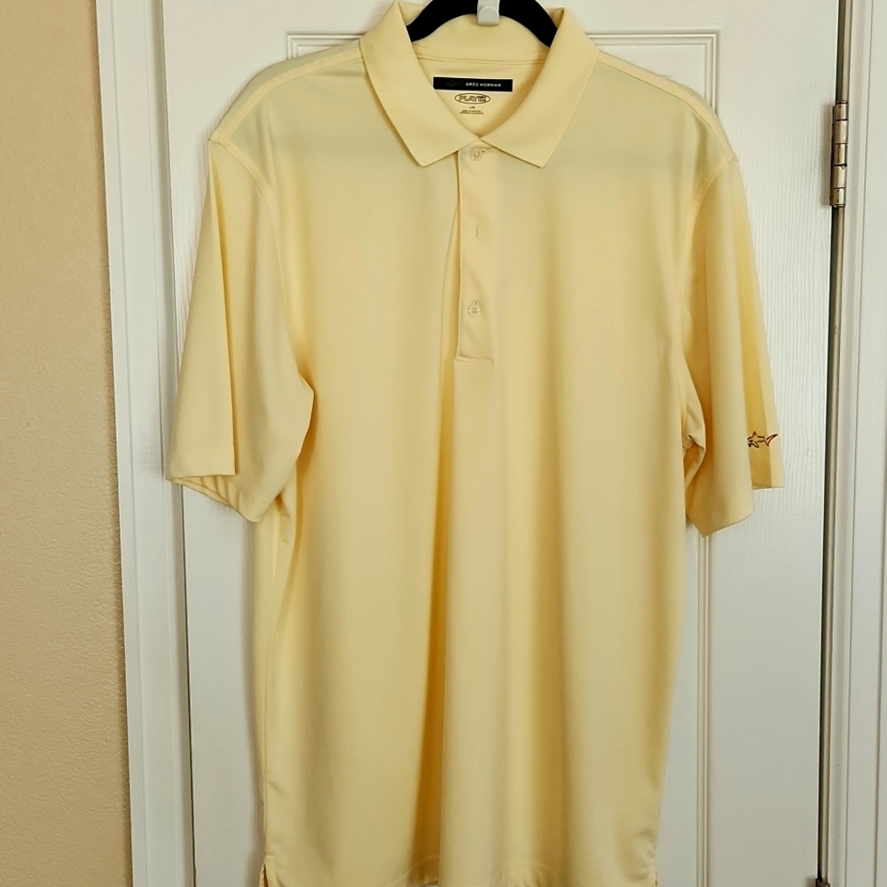 Greg Norman Yellow Polo Large